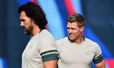 Victor Matfield and Jean de Villiers