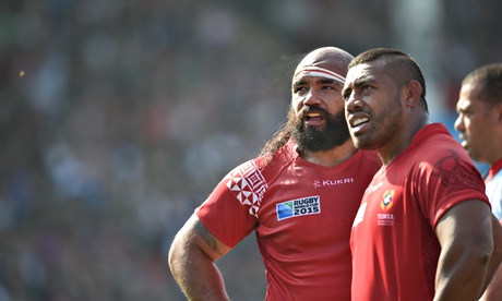 Viliami Ma'afu (L) and Telusa Veainu