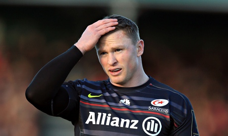 Chris Ashton during Saracens' 33-17 victory over Ulster at the wekend