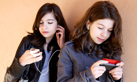 What do teenagers actually think about technology Photograph Rex Features