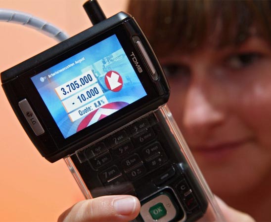 IFA 2007: LG TV phone