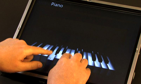 Microsoft Windows 7 touchscreen