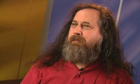 Richard Stallman, creator of the GNU computer operating system