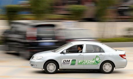 BYD's F3DM plug-in hybrid