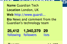 Twitter: now with lists