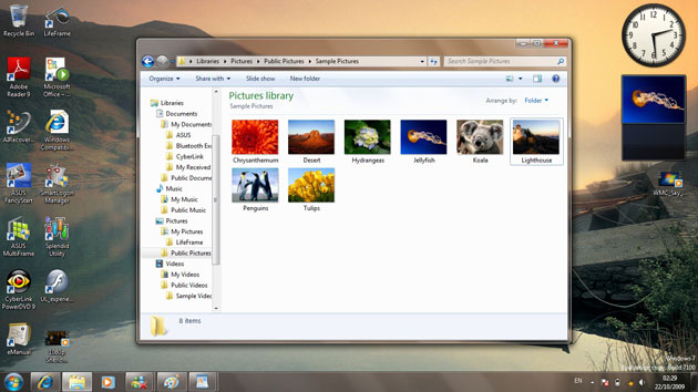 Windows 7: Windows 7 libraries