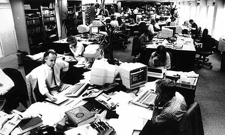 Guardian newsroom