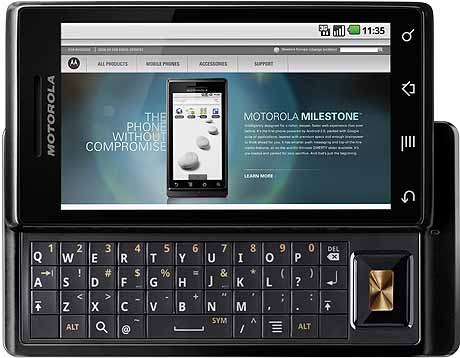 motorola milestone iphone. Motorola Milestone … includes
