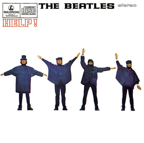 Beatles Help album cover The Beatles 1965 album Help!