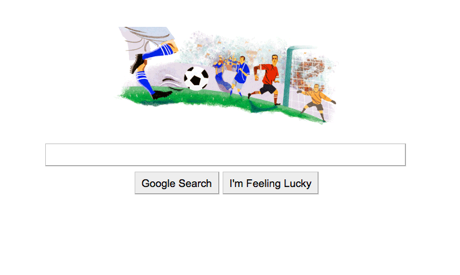 Google World Cup doodle