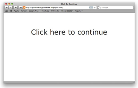 Facebook 'likejacking' page