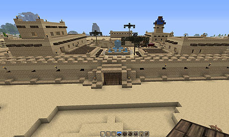 Minecraft Desert Town