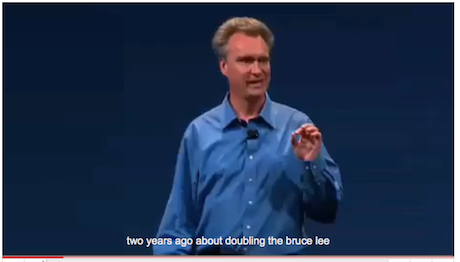 Bertrand Serlet at WWDC 2006