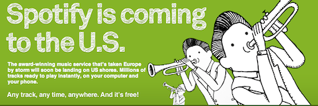 Spotify invite in the US