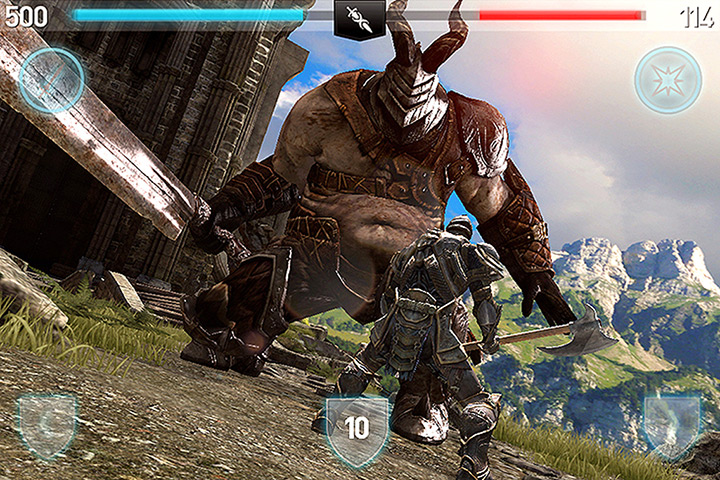Smartphone games: Infinity Blade II