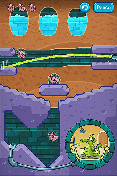Smartphone games: Where's My Water?