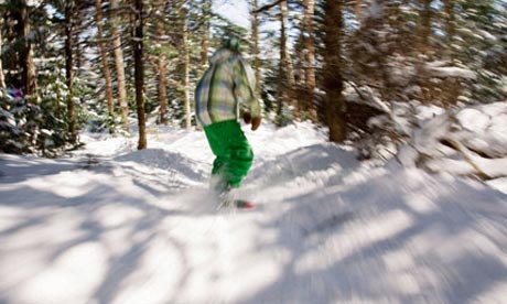 Stratton snowboarding