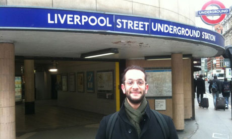 Benji Lanyado Twitter trip in London