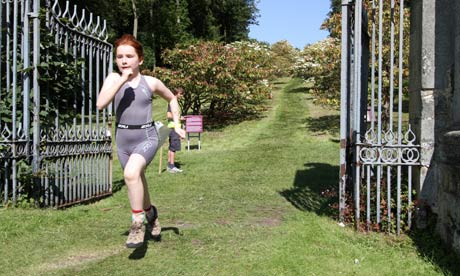 The Castles triathlon: will Dad make it? | Travel | The Guardian The Castles triathlon: will Dad make it? | Travel | The Guardian