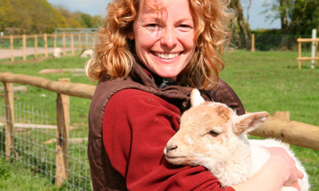 Kate Humble at her farm