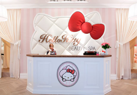  Kitty Makeup on Hello Kitty Beauty Spa In Dubai