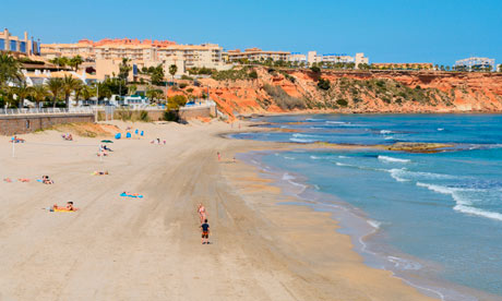 Aguamarina Beach, Alicante province, Spain