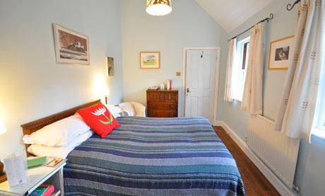Bedroom at Chain Bridge House