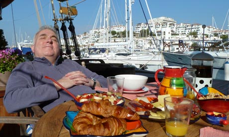 Robin McKie at breakfast