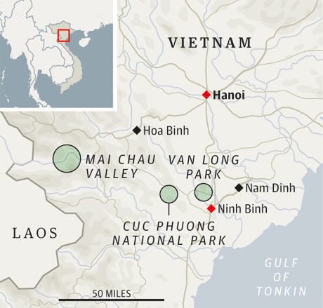 Vietnam map