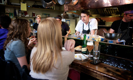 Bar at Le Pigeon, Portland