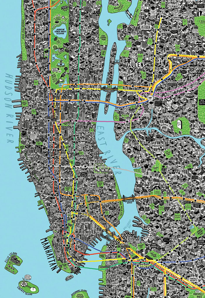 Manhattan Map