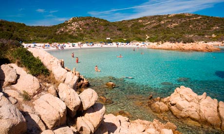 Beach near Olbia, Sardinia