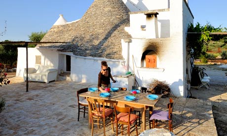 Trullo dinner in Puglia