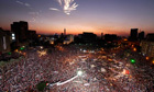 Anti-Morsi protesters in Tahrir square