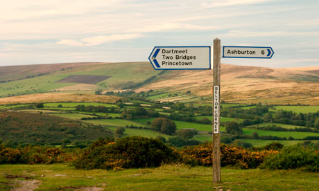 Dartmoor between Princetown and Ashburton