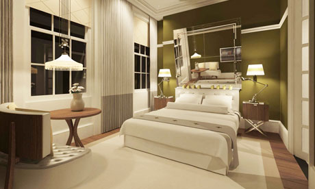 Cubitt room at London's Great Northern Hotel