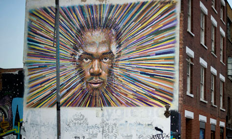 Street art in east London