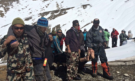 nepalese rescuers