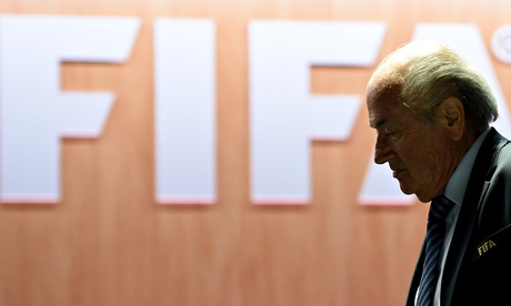 Blatter at Fifa in Zurich