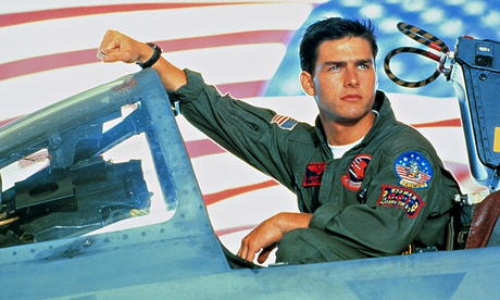 Tom Cruise in Top Gun