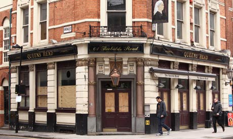 High Street shop and public house closures, Britain - 17 Feb 2009