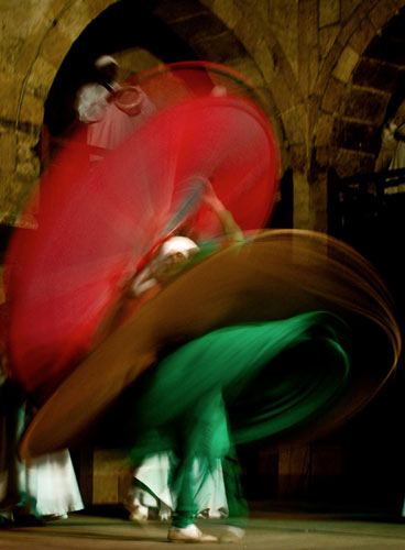 Dance travel photos: Whirling Dervish, Cairo