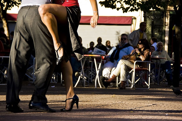 Dance travel photos: Tango dancers, Argentina