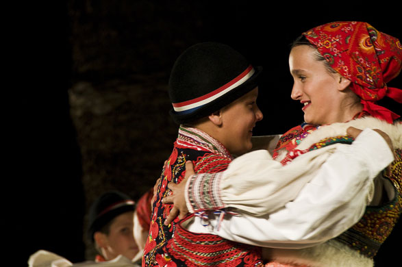 Dance travel photos: Young dancers in Croatia