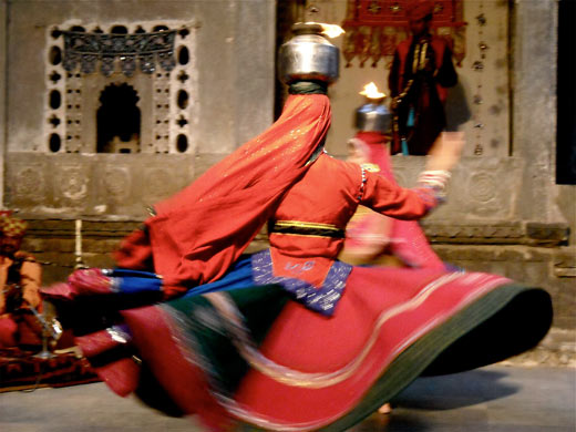 Dance travel photos: Rajastani dancer
