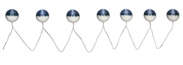 Glam camping: Solara solar-powered garland lights