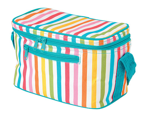 Glam camping: Mardi Gras large cool bag