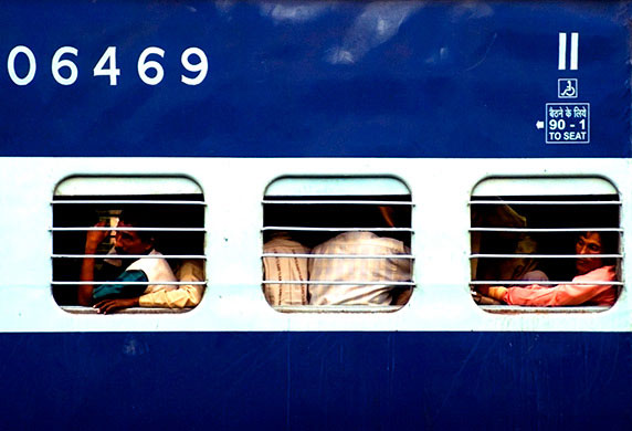 Been there May 2010: Train, India