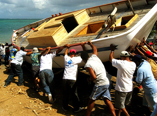 Been there May 2010: Wooden sloop, Carriacou
