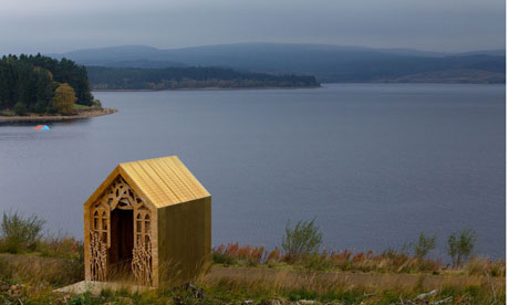 Freya’s Cabin on the shore of Kielder Water